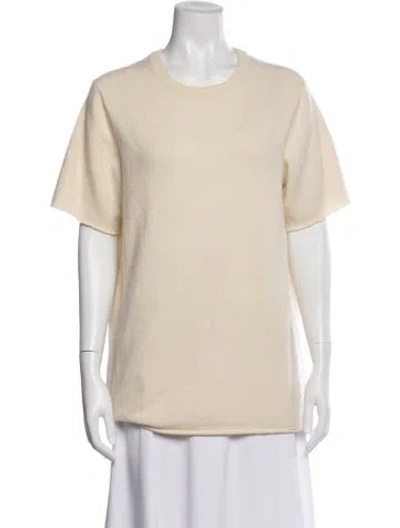 Pre-owned Extreme Cashmere Scoop Neck Sweater In Neutral