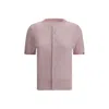 Extreme Cashmere Short-sleeve Cashmere Knit Cardigan