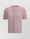 Extreme Cashmere Short-sleeve Cashmere Knit Cardigan