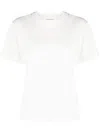 Extreme Cashmere Short-sleeve Cotton-blend T-shirt In Weiss