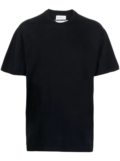 Extreme Cashmere Short-sleeve Knitted Jumper In Blau