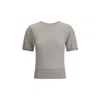 Extreme Cashmere Structured Short-sleeve Knitwear For All Seasons