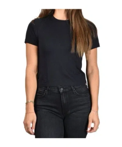 Extreme Cashmere Short-sleeved T-shirt In Black