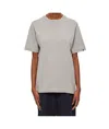 Extreme Cashmere James Cotton Cashmere Knit 2.48 T-shirt In Gray