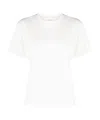 Extreme Cashmere Short-sleeve Cotton-blend T-shirt In White