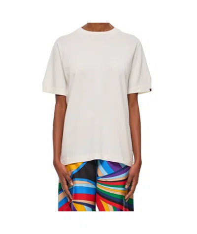 Extreme Cashmere Short-sleeved T-shirt In White