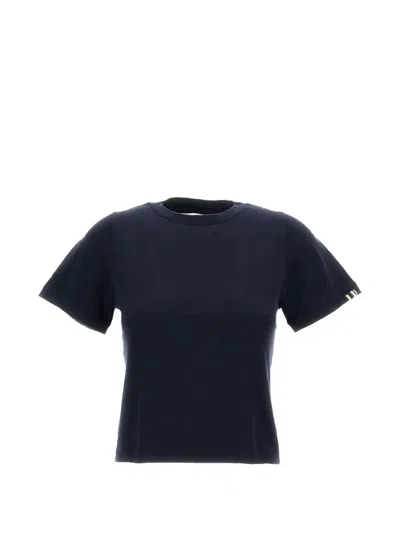 Extreme Cashmere Short-sleeve T-shirt In Blue