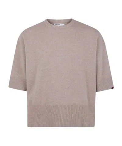 EXTREME CASHMERE SHORT-SLEEVED PULLOVER