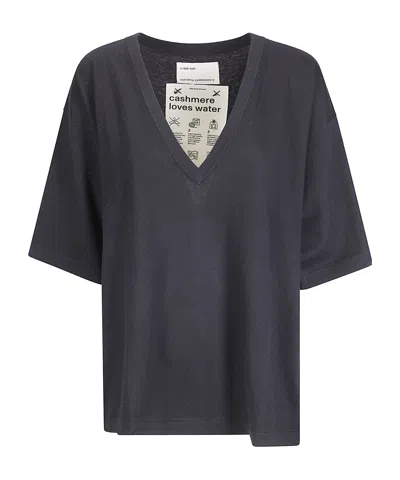 Extreme Cashmere Short-sleeved T-shirt In Gray