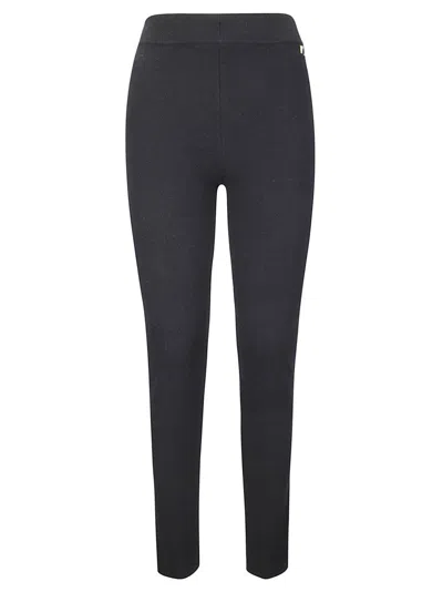 EXTREME CASHMERE SLIM-FIT LEGGINGS WITH RIBBED WAISTBAND