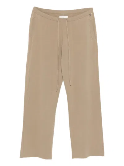 Extreme Cashmere Slouch Trousers In Neutral