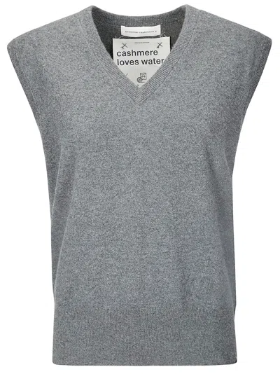 Extreme Cashmere Spencer Top In Grey