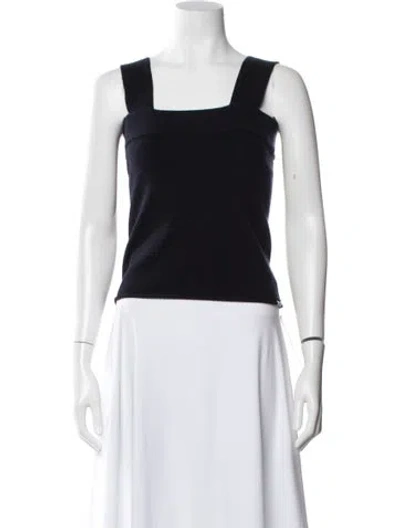 Pre-owned Extreme Cashmere Square Neckline Sweater In Black