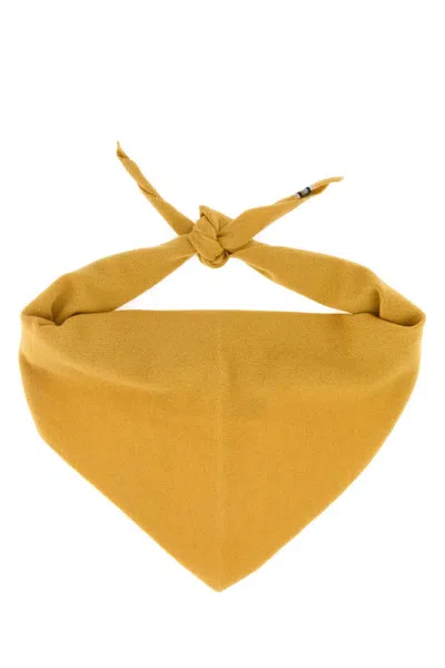 Extreme Cashmere Stretch Cashmere Bandana Scarf In White