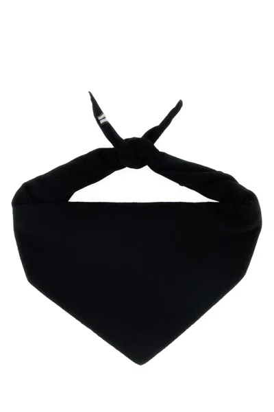 Extreme Cashmere Stretch Cashmere Blend Bandana In Gray