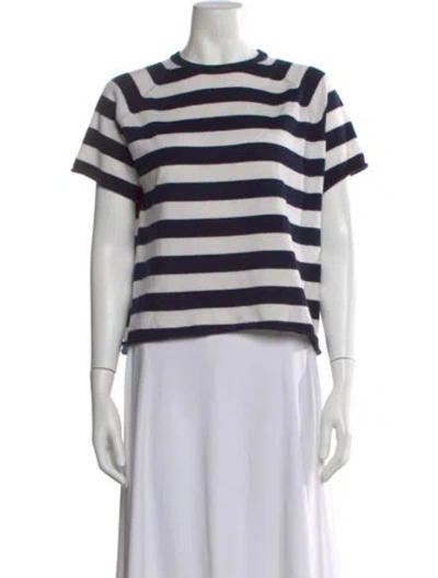 Pre-owned Extreme Cashmere Striped Crew Neck T-shirt In Multi