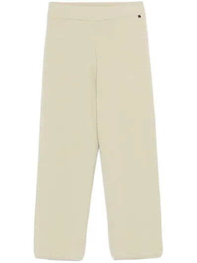 Extreme Cashmere Strut Trousers In Neutrals