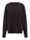 Extreme Cashmere N383 Lovely Sweater In Brown