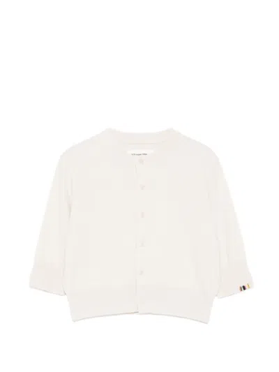 Extreme Cashmere Super Little Buttoned Cardigan In White