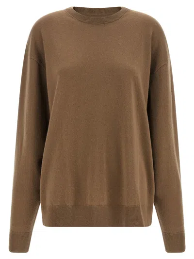 Extreme Cashmere April Cashmere Sweater In Brown