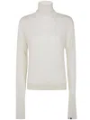 Extreme Cashmere Turtleneck Sweatshirt In Cream