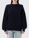 Extreme Cashmere Tes Long-sleeved Minimalist Pullover Sweater In Multi