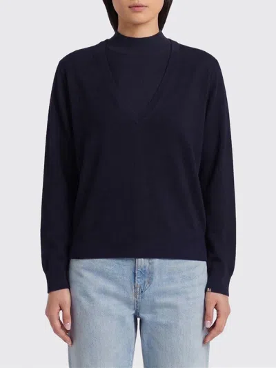 Extreme Cashmere Sweater Woman  In Blue