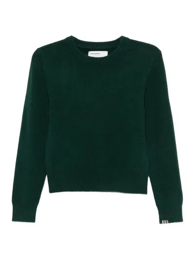 Extreme Cashmere Sweater Jeanne In Cashmere In Green