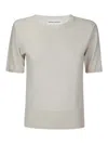 Extreme Cashmere Knitted T-shirt In White