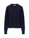 Extreme Cashmere N94 Piccolo Cardigan In Blue