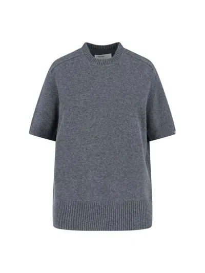 Extreme Cashmere N454 Scott Sweater In Gray