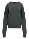 Extreme Cashmere Tes Crew-neck Sweater In Gray
