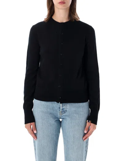 Extreme Cashmere The Little 2 Mini Cashmere Cardigan In Black