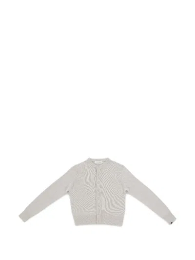 Extreme Cashmere The Little Lamb Cashmere Cardigan In Brown