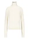 Extreme Cashmere Turtleneck Sweatshirt In Cream