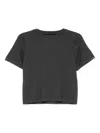 Extreme Cashmere Cotton-cashmere T-shirt In Gray