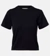 Extreme Cashmere Tina Cotton And Cashmere T-shirt In Black