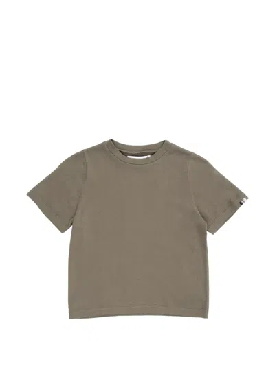 Extreme Cashmere Tina Crew-neck T-shirt In Brown