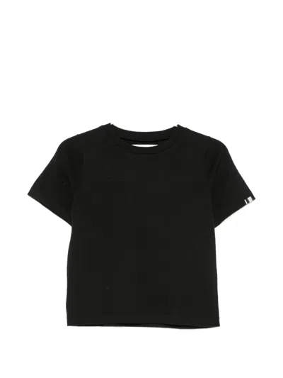 Extreme Cashmere Tina Short-sleeve T-shirt In Black