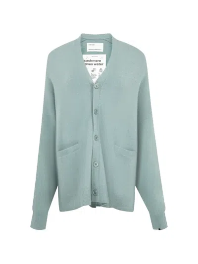 Extreme Cashmere Tokio V-neck Cardigan In Green