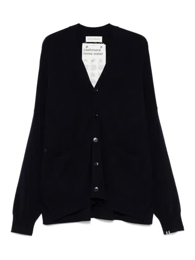 Extreme Cashmere Tokyo Cashmere Cardigan In Blue