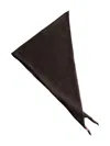 Extreme Cashmere Triangle Scarf In Brown