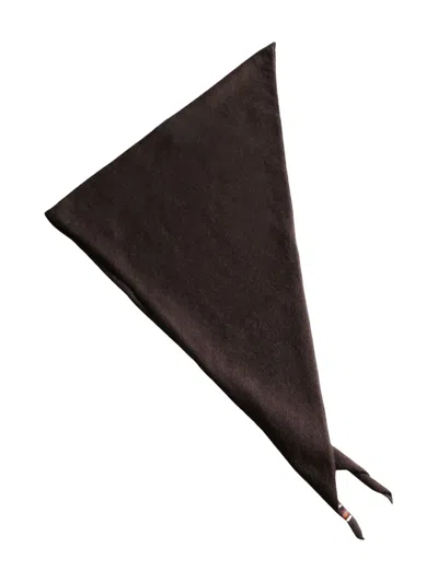 Extreme Cashmere Triangle Scarf In Brown