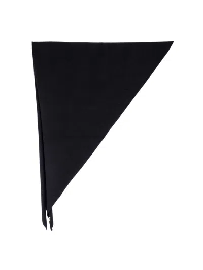 Extreme Cashmere Triangular Cashmere Scarf In Black