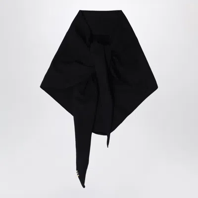 Extreme Cashmere Triangular Cashmere Scarf In Black
