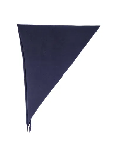 Extreme Cashmere Triangular Cashmere Scarf In Blue