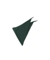 Extreme Cashmere Triangular Headscarf In Green