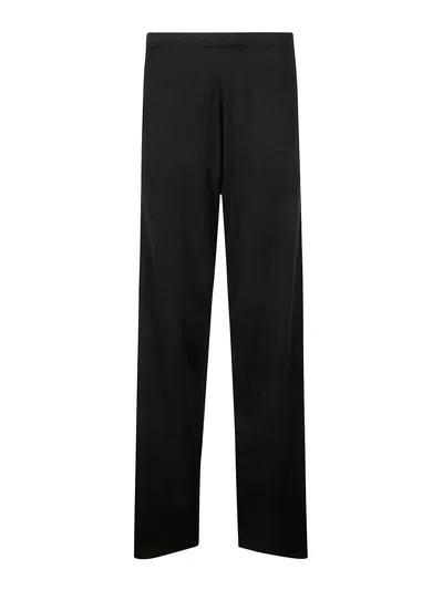 Extreme Cashmere Straight-leg Trousers In Navy
