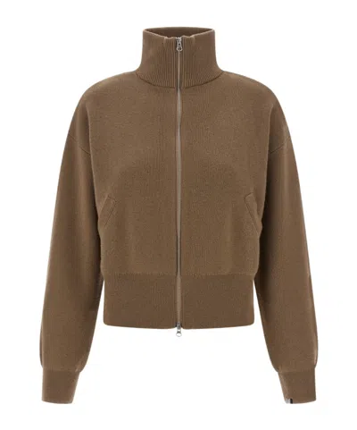 Extreme Cashmere Turtleneck Sweater In Animal Print