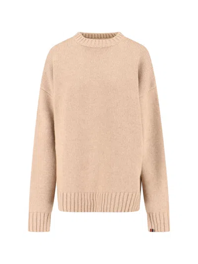 Extreme Cashmere Ultra-soft 100% Cashmere Sweater In Beige